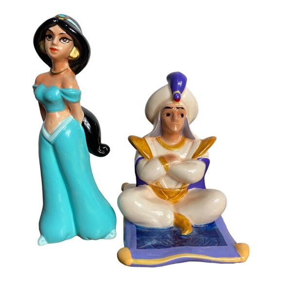 Disney Vintage Aladdin Figurines - Picture 1 of 8